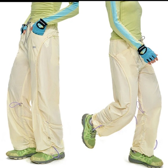nothomme Pants - Nothomme Athletic Trousers Women’s in Pearl White , Large